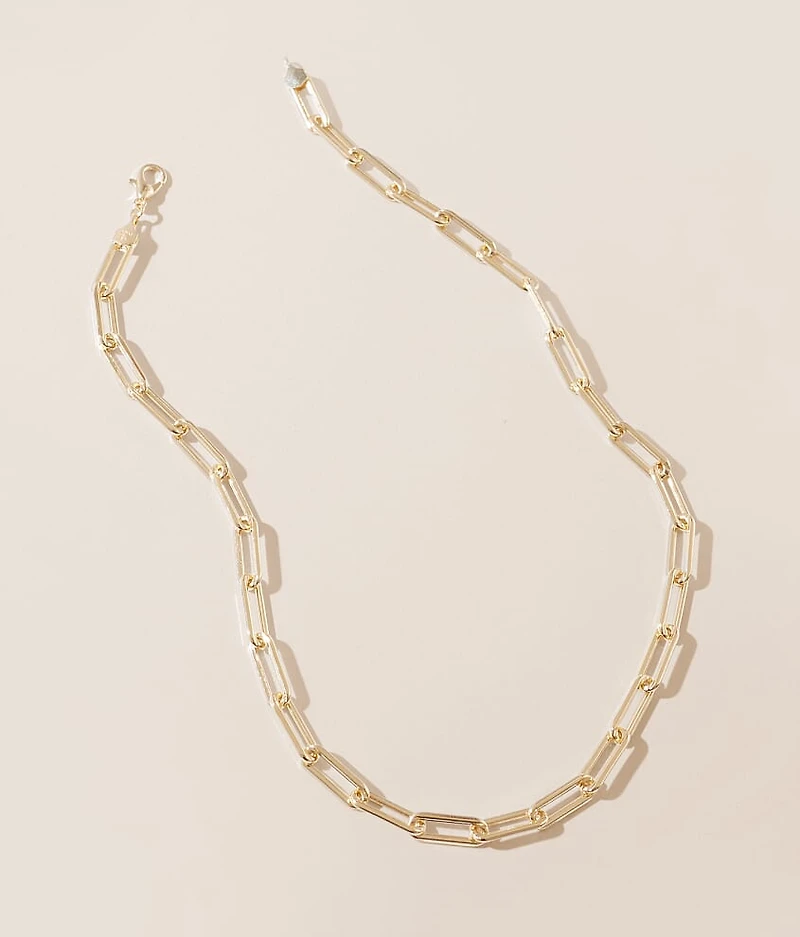 Carrie Paperclip Necklace