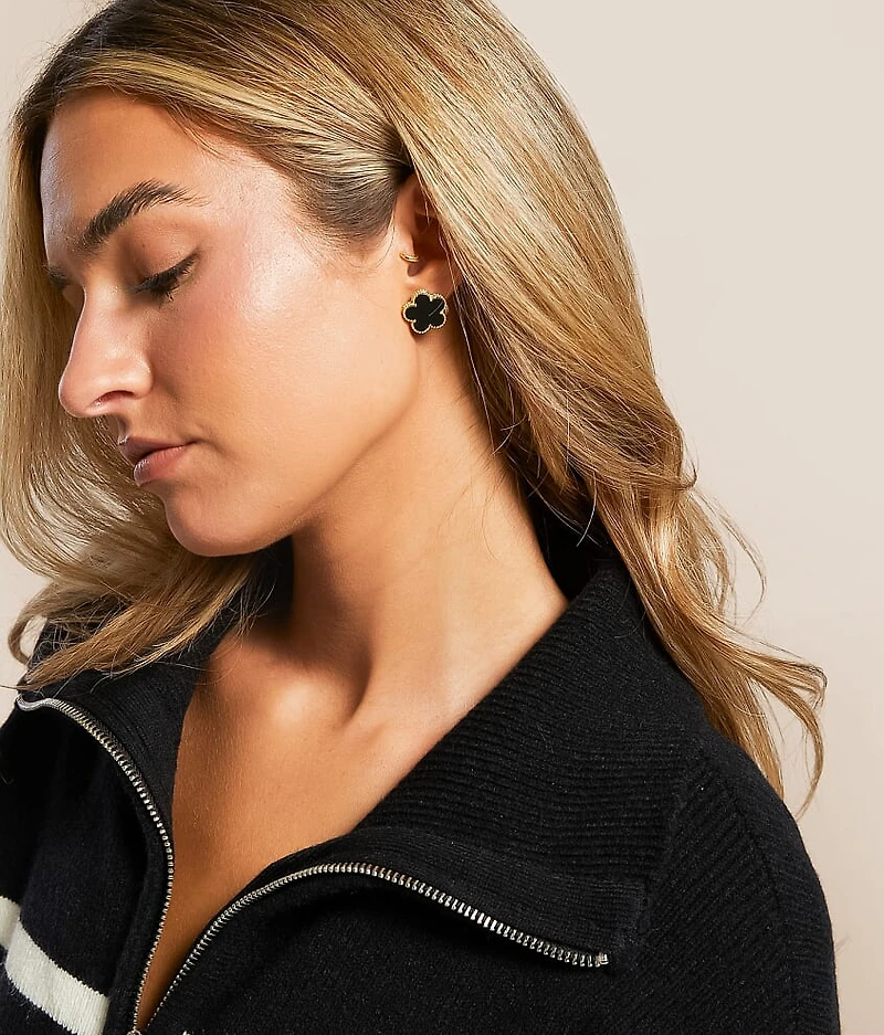 Adeline Clover Stud Earring