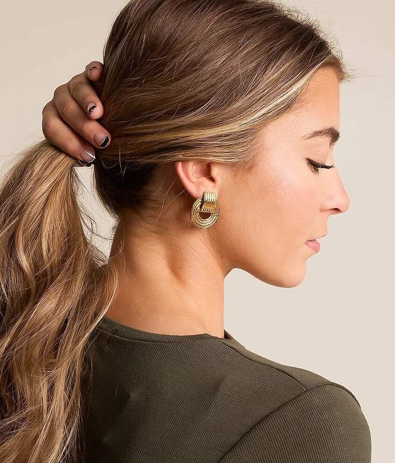 Carmela Doorknocker Earring