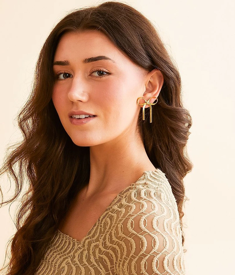 Lily Bow Earring