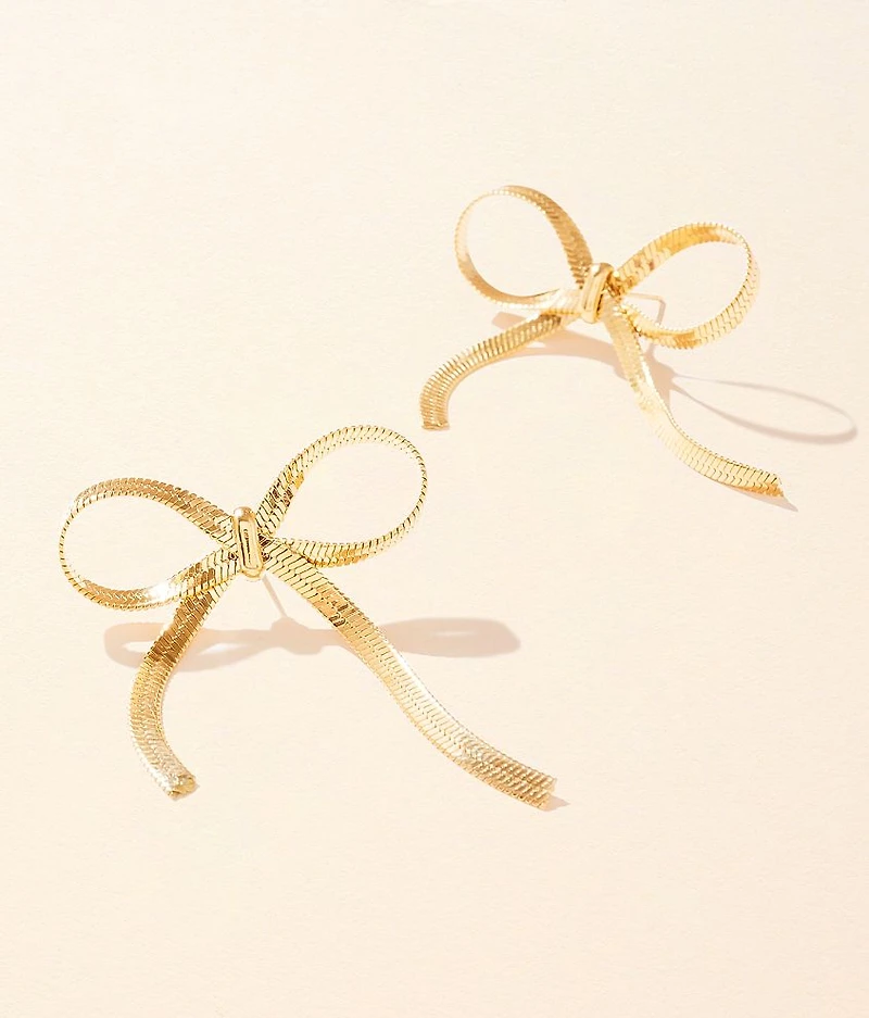 Lily Bow Earring
