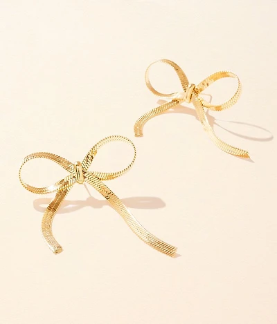 Lily Bow Earring