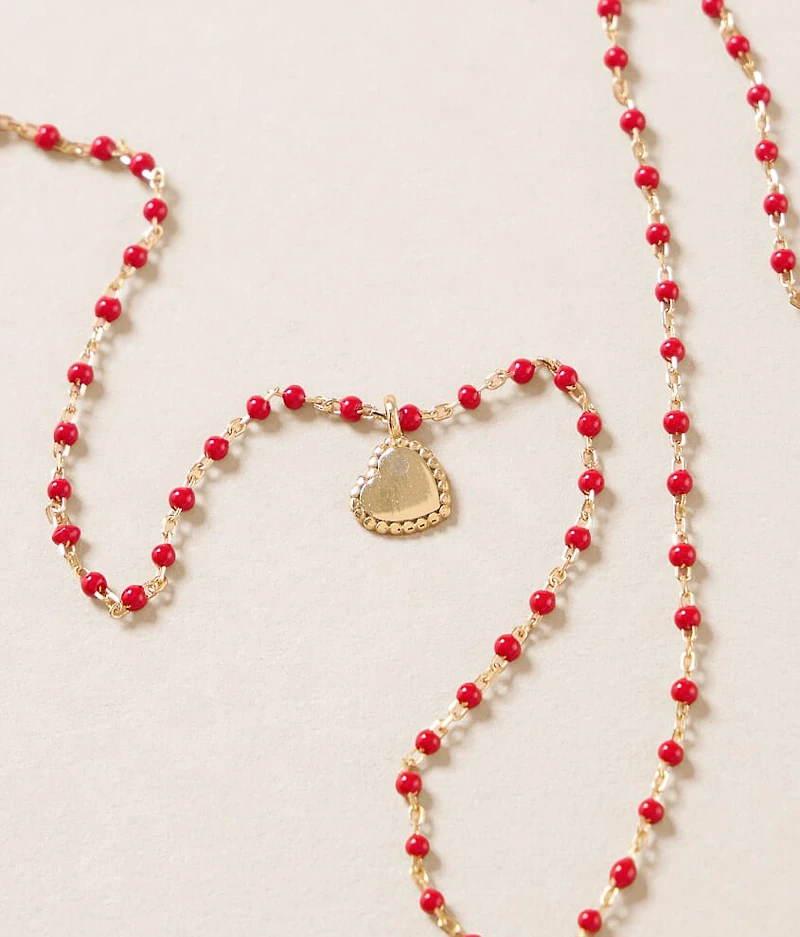 Elsa Mini Heart Necklace