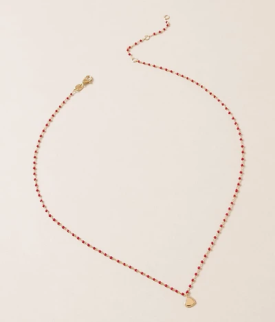 Elsa Mini Heart Necklace