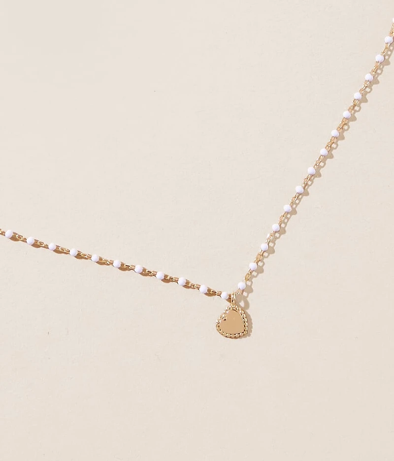 Elsa Mini Heart Necklace