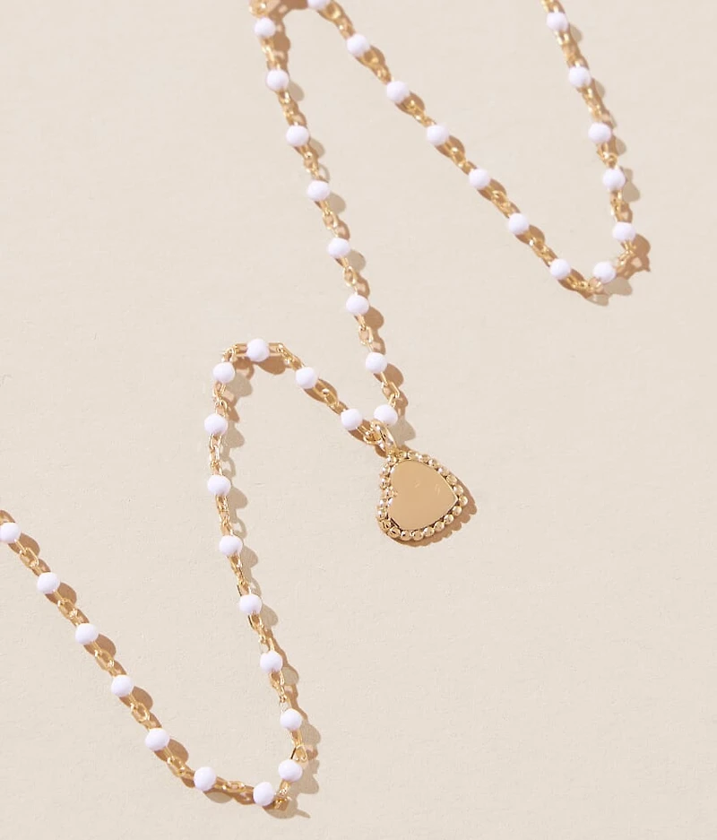 Elsa Mini Heart Necklace