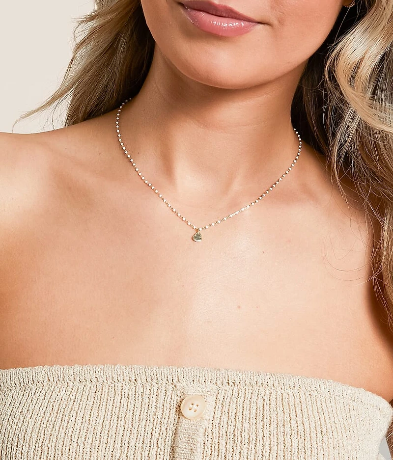 Elsa Mini Heart Necklace