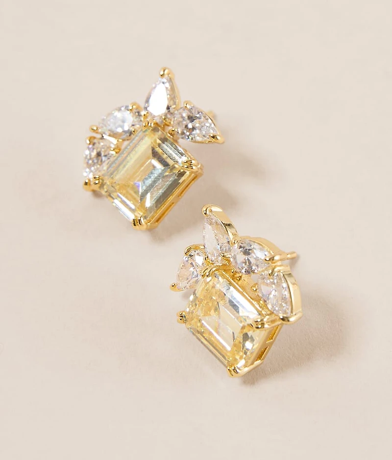 Marquise Sunburst Earring