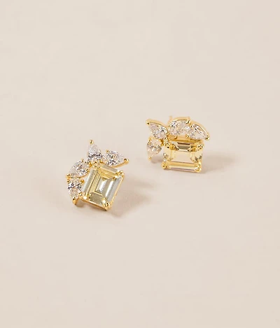 Marquise Sunburst Earring