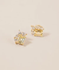 Marquise Sunburst Earring