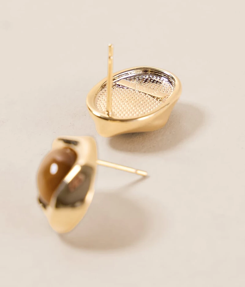 Saylor Tiger Eye Earring