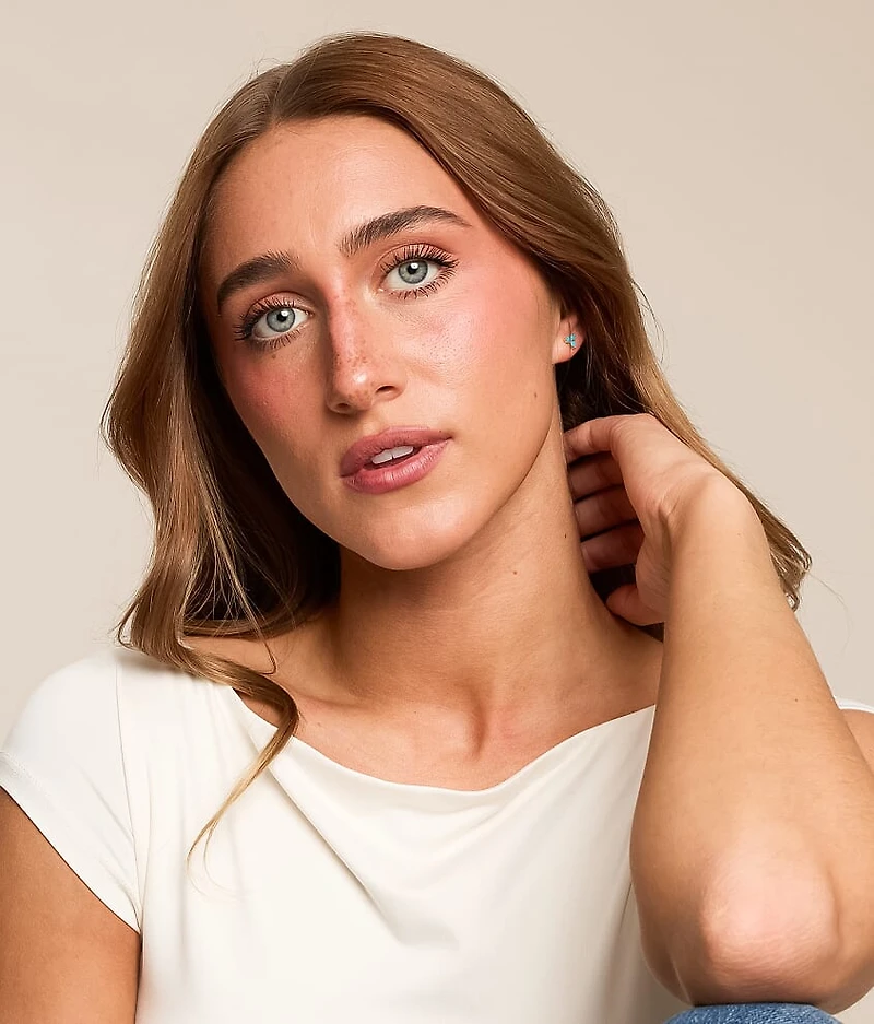 3 Pack Turquoise Earring Set