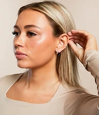 Cross Glitz Earring