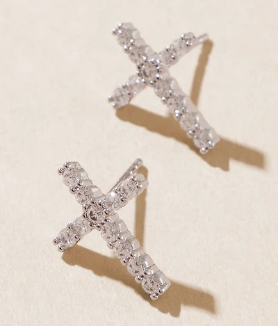Sahira Jewelry Design Cross Glitz Earring