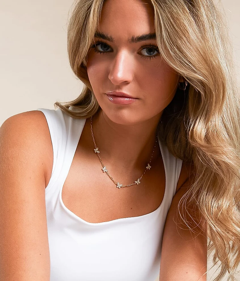 Lilia Butterfly Necklace