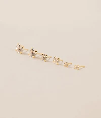 3 Pack Incanto Stud Earrings