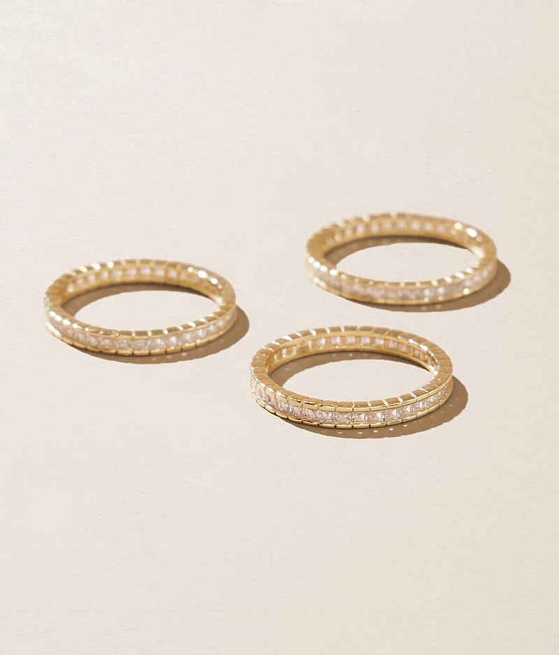 3 Pack Allegra Ring Set
