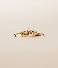Leighton Stacked Ring Set