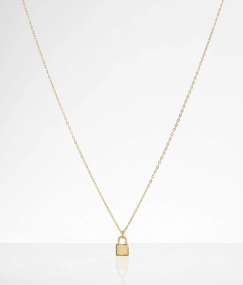 Mini Lock Necklace