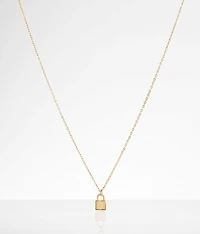 Mini Lock Necklace