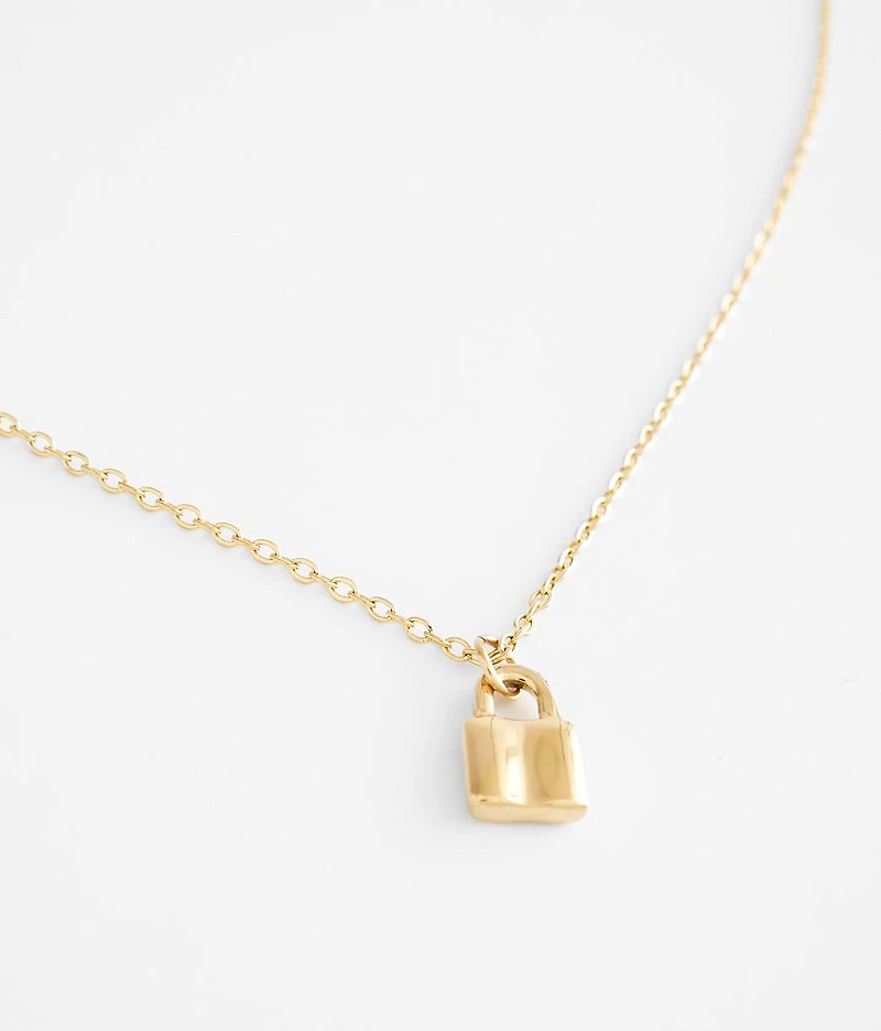 Mini Lock Necklace