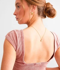 Mini Lock Necklace