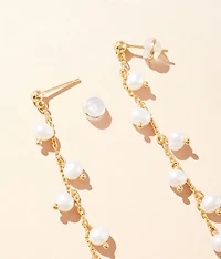 Melanie Faux Pearl Earring
