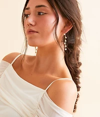 Melanie Faux Pearl Earring