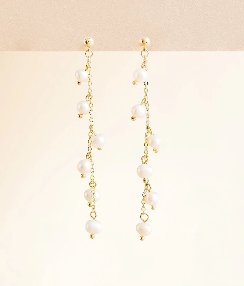 Melanie Faux Pearl Earring