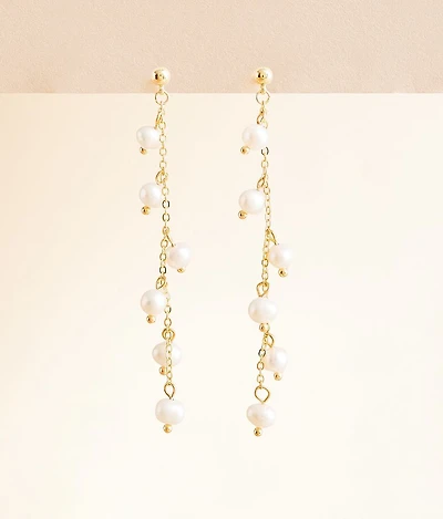 Melanie Faux Pearl Earring