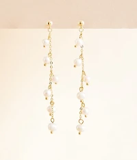 Melanie Faux Pearl Earring