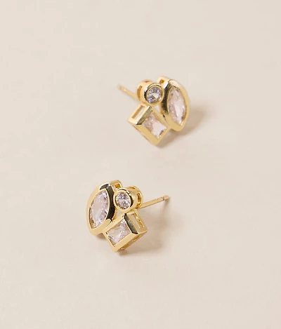 Amber Stud Earring