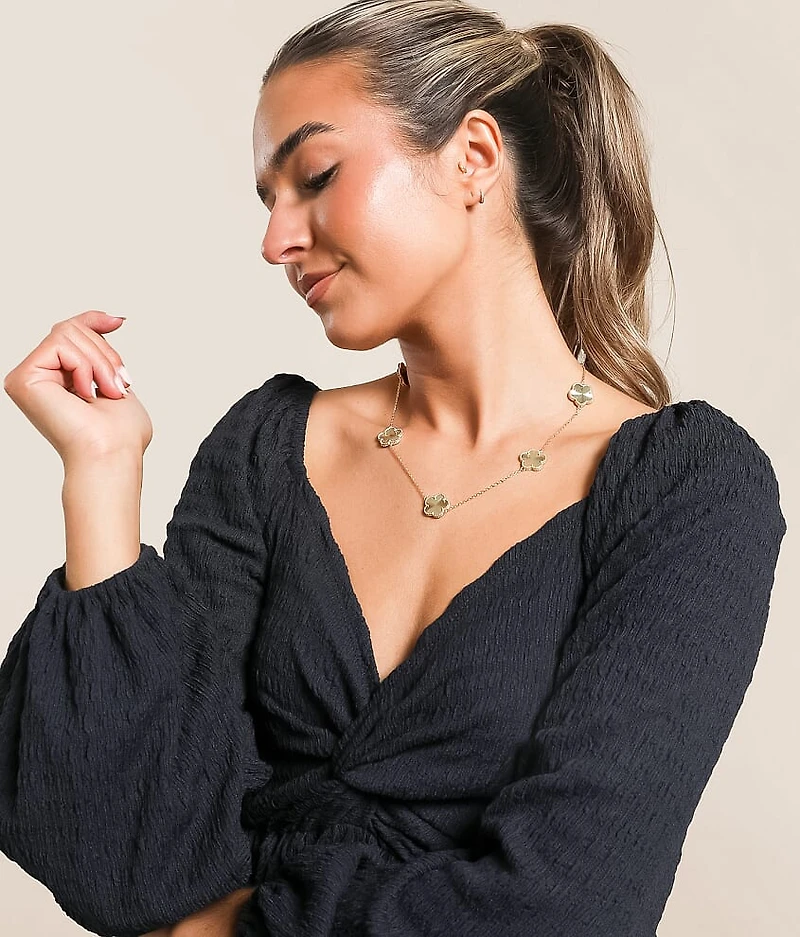 Adeline Clover Necklace