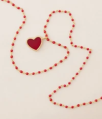 Paisley Heart Necklace
