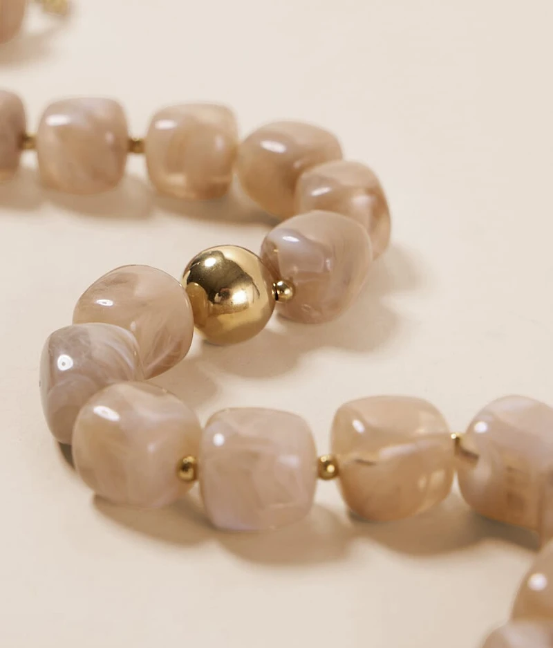 Pebbles Beaded Necklace