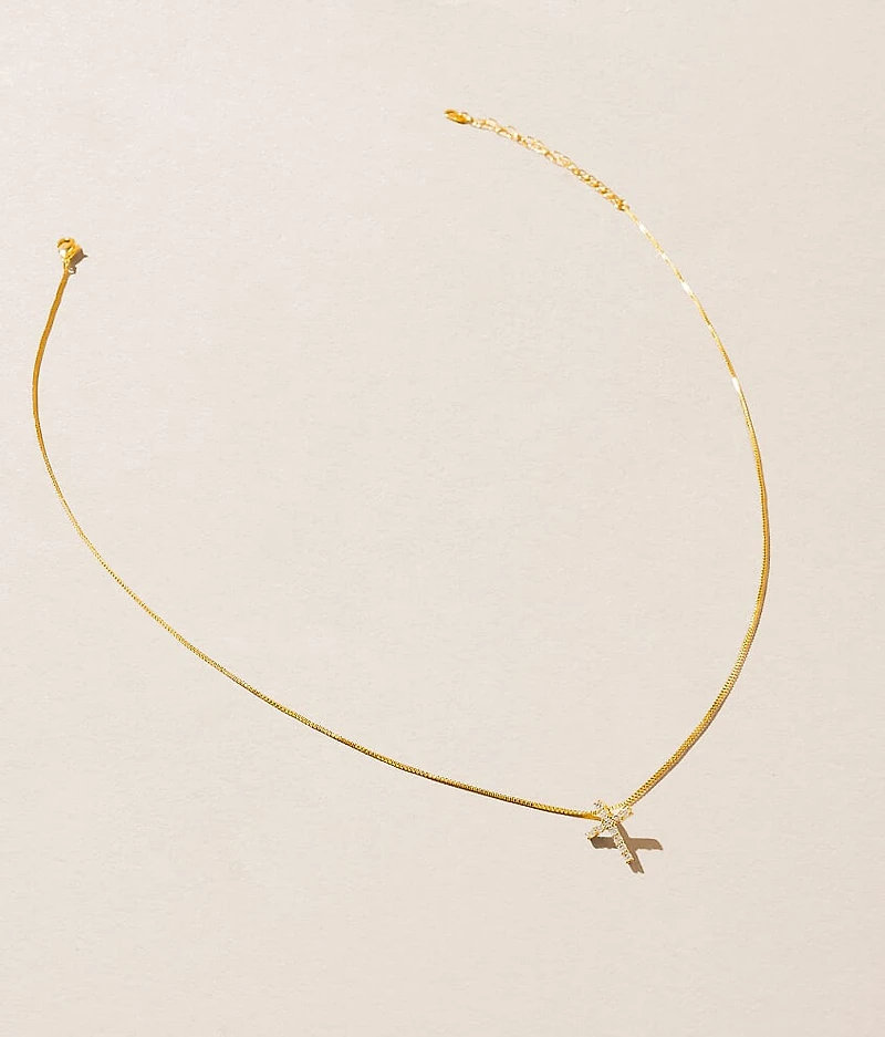 Raya Cross Necklace