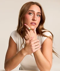 Cami Pearl Stacked Ring