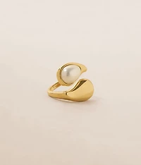 Cami Pearl Stacked Ring