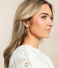 Priscilla Hoop Earring