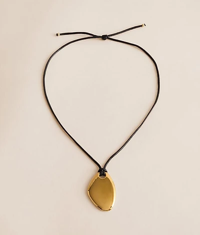 Echo Cord Slider Necklace