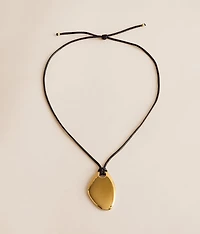 Echo Cord Slider Necklace
