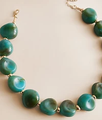 Bahama Blue Stone Necklace