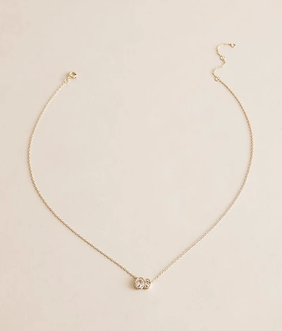 Lumi Bezel Necklace
