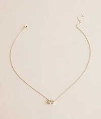 Lumi Bezel Necklace