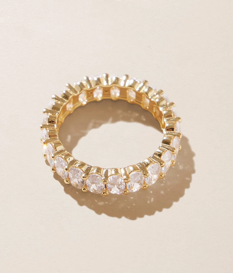 Oval Eternity Ring