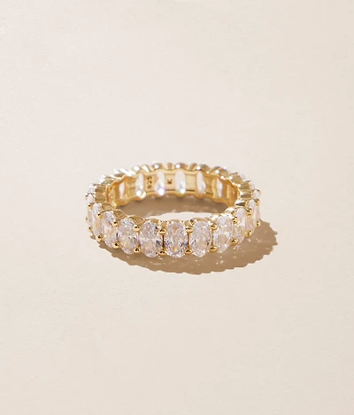 Oval Eternity Ring