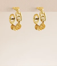 Rosie Link Hoop Earring