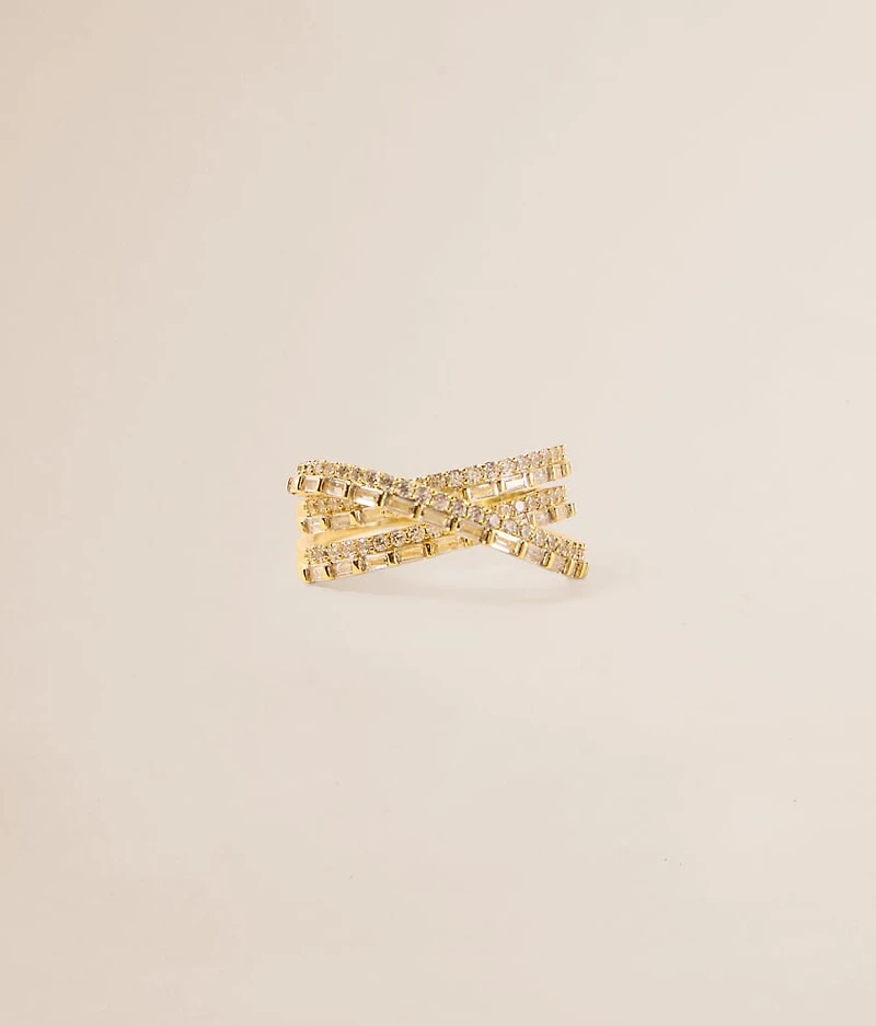 Rachel Criss Cross Ring