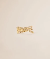 Rachel Criss Cross Ring
