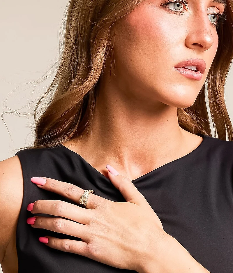 Rachel Criss Cross Ring